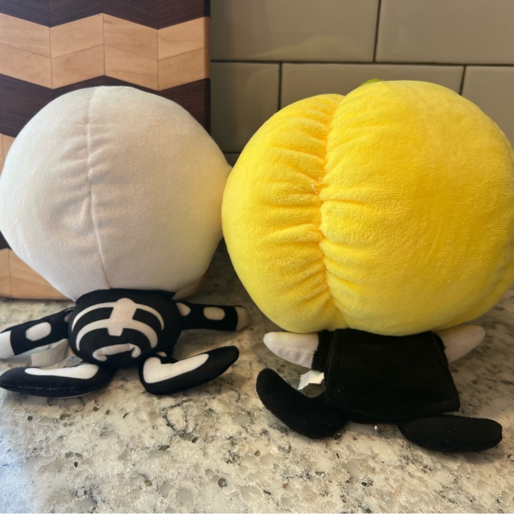 EUC Set of 2 • Friday Night Funkin Merch Plush Toys • Skid and Pump - Picture 2 of 2